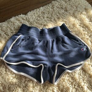 Navy Champion Gym Shorts